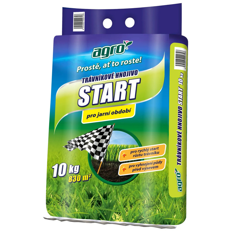 Trávníkové hnojivo AGRO START pytel - 10 kg 