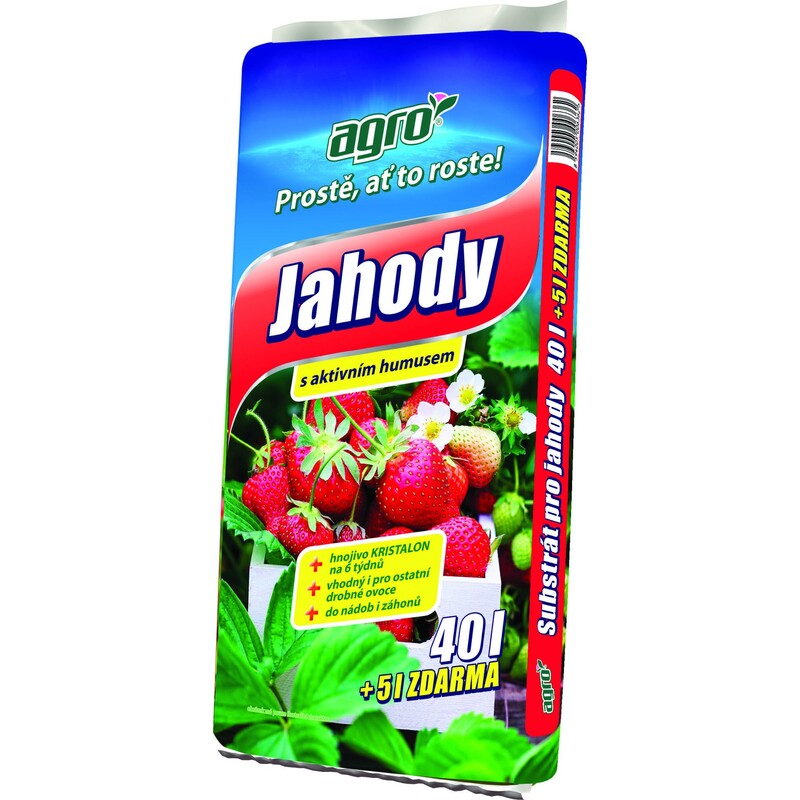 Substrát AGRO jahody  40+5 l