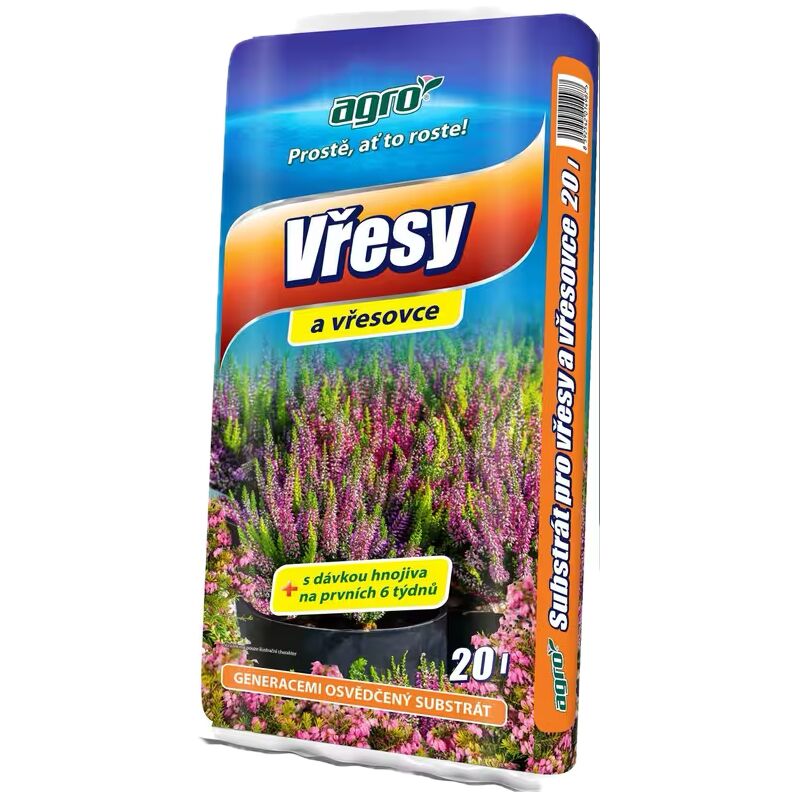Substrát AGRO vřesy a vřesovce - 20 l