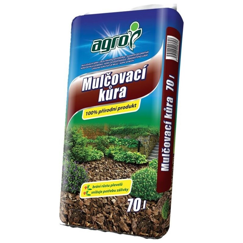 Mulčovací kůra AGRO - 70 l