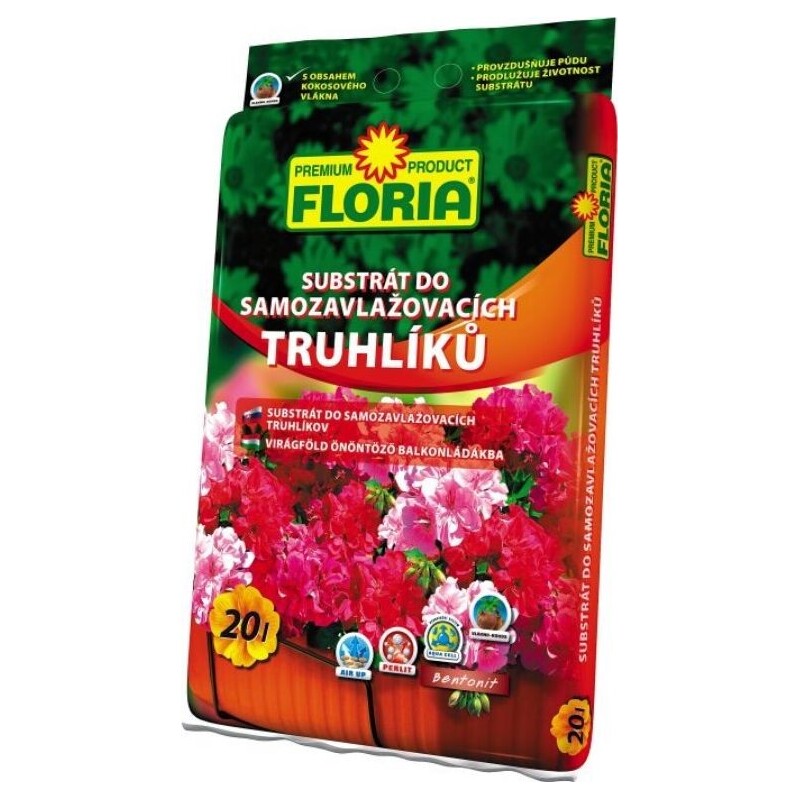 Substrát FLORIA do samoz.truhlíků 20 l