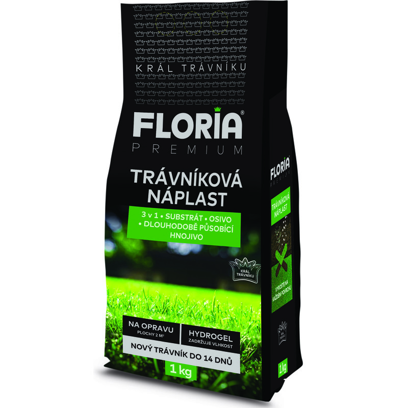 Trávníková náplast (3v1) 1kg FLORIA