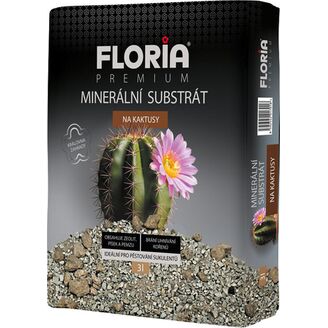 Substrát FLORIA MINERÁLNÍ na kaktusy 3l
