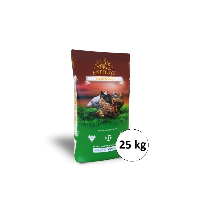 Krmivo NOSNICE KLASIK 25kg sypká