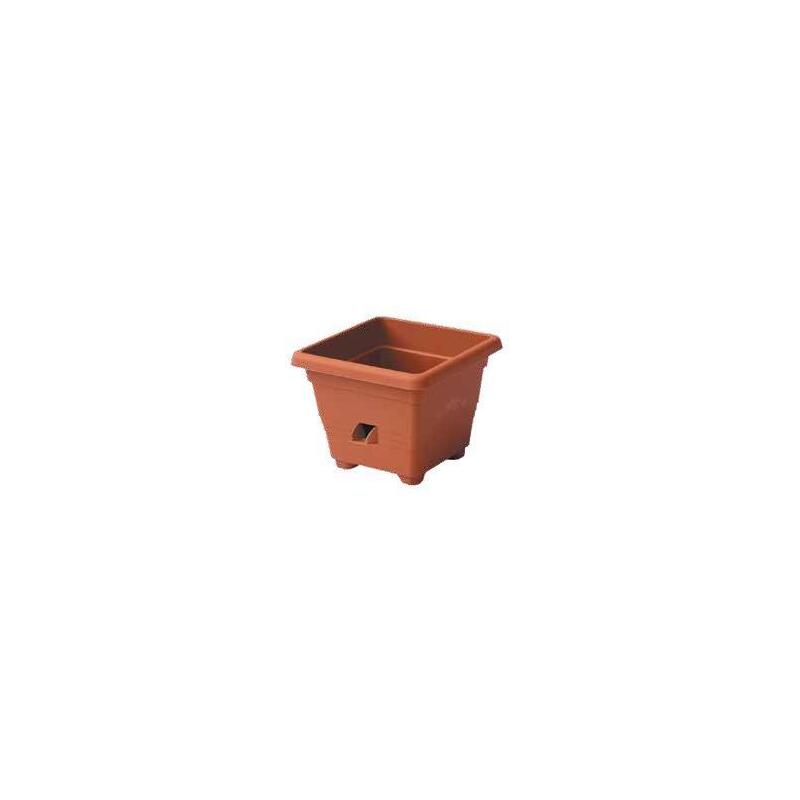 květináč BERGAMOT terakota 30x30 samozavlažovací