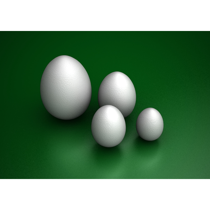 Polystyrenové vajíčko 12 cm