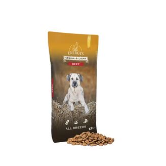 Krmivo Energys Hovězí pro starší psy 12kg
