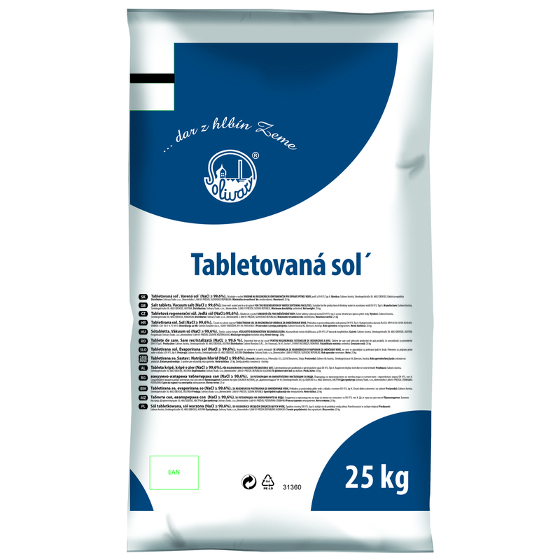 Solné tablety SOLIVARY (polštářky) - 25kg