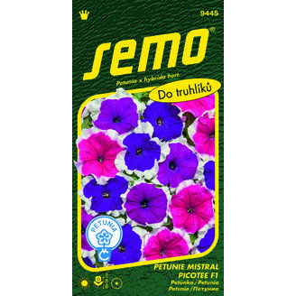 petunie MISTRAL PICOTEE SMĚS F1 50pel. *** ***