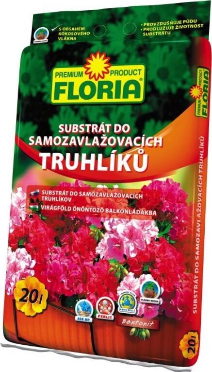 Substrát FLORIA do samoz.truhlíků 20 l | ŠTARK s.r.o.